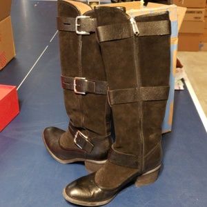 Donald J. Pliner black boots, size 8